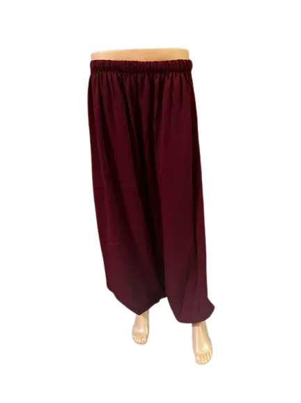 Pantalon wool peach - Bordeaux - Taille 1 - 200_01