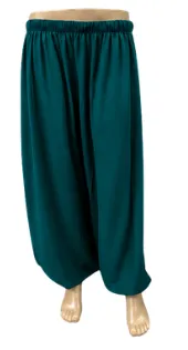 Pantalon wool peach - Vert canard- Taille 1 - 200_01