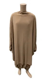 Jilbab Manche Lycra - 1 Pièces - Camel - Taille 2 - 700_01