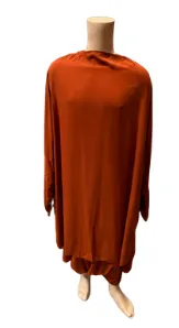 Jilbab Manche Lycra - 1 Pièces - Orange brûle - Taille 2 - 700_01